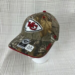 New 47 MVP Adjustable Kansas City Chiefs REAL TREE XTRA CAMO NFL Snapback Hat